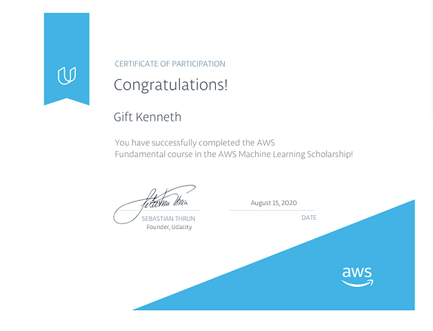 Gigi Kenneth certification