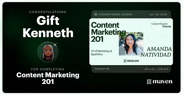Gigi Kenneth certification