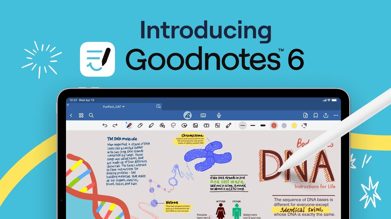 GoodNotes 6 app interface