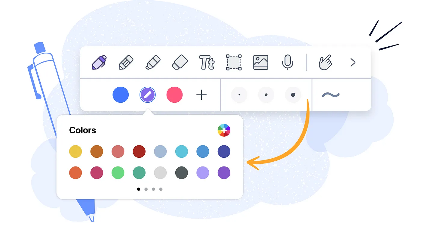 Notability app interface