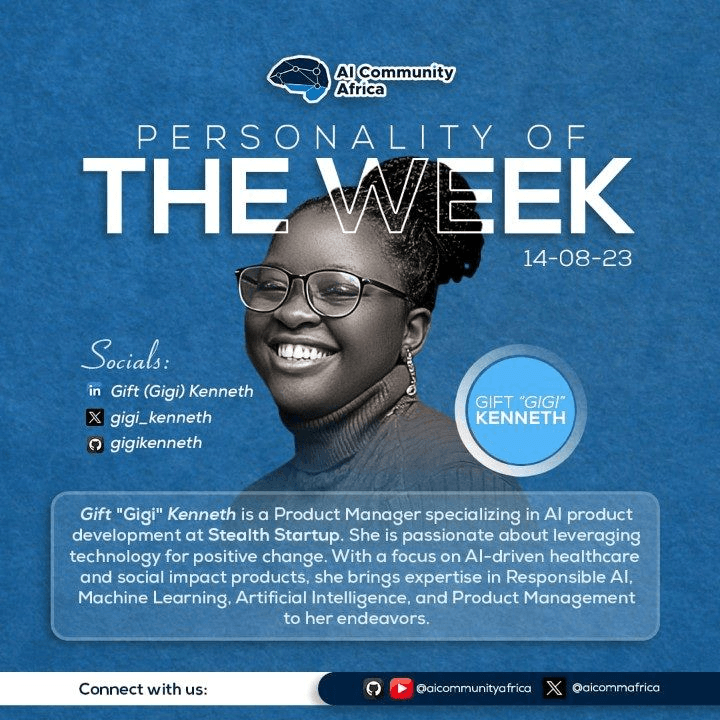 Personality of the Week feature