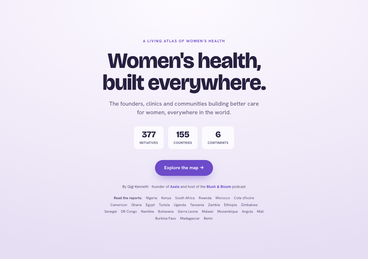 Global Femtech Map