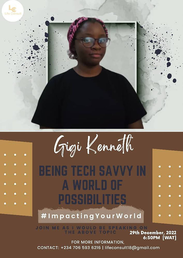 Gigi Kenneth speaking